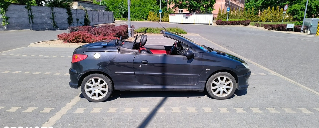 Peugeot 206 CC cena 7900 przebieg: 227000, rok produkcji 2004 z Poznań małe 254